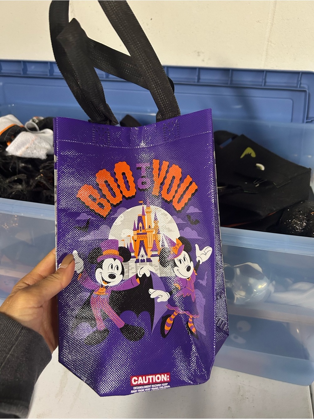 Disney Mickey & Minnie 'Boo-You' Halloween party bag